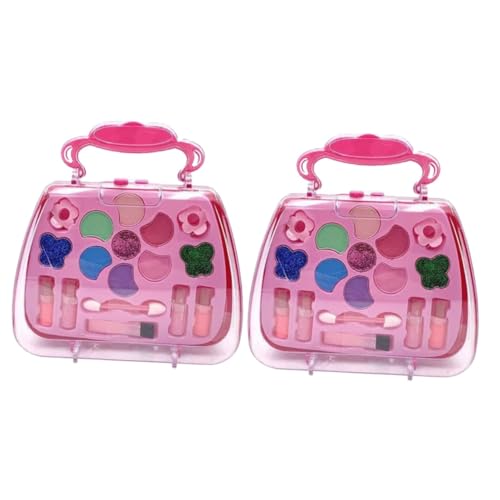 Toyvian Spielzeug 2 Sätze Spielzeuge Tragetasche Handtasche Make-up-zubehör Kind Kosmetik Mädchen Die Einkaufstasche von Toyvian