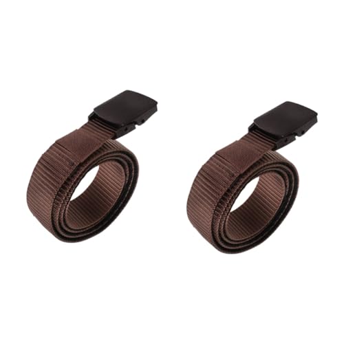 Toyvian 2 Stück Gürtel Und sicher Plus Taille Beutel Geld Kasse Schlüssel versteckt verstecken Tasche Plastik Kaffee von Toyvian