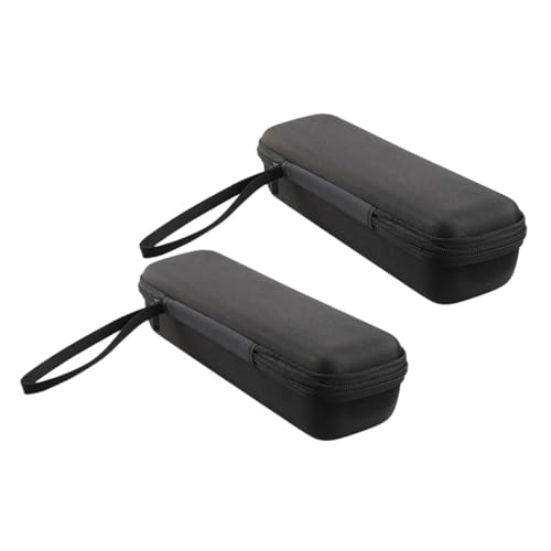 Toyvian 2 Stück Mikrofon Tasche Eva Schutzhülle Stoßfest mit Reißverschluss Mikrofon Organizer für Kabellose Handmikrofone und Zubehör für Studio und Live Einsatz von Toyvian