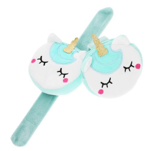 Toyvian 2 Stück Schnapparmband Einhorn Weiches Armband mit Niedlicher Einhornform Sichere Silikonoberfläche Vielseitig als Partygeschenk und Modisches Accessoire für Mädchen Jungen von Toyvian