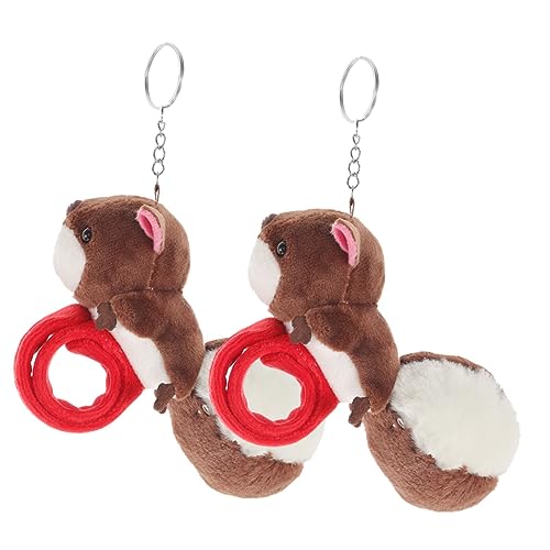 Toyvian 2 Stück Slap Armbänder im Design für Weiche und Bequeme Snap Armbänder Geburtstagsfeiern und Feste aus Hochwertigem Plüschmaterial von Toyvian