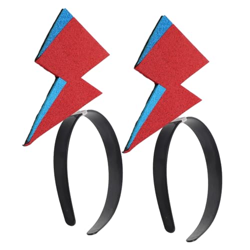 Toyvian 2 Stück Stilvolle Ausgefallene Stirnbänder Für Frauen Und Mädchen Glitzernder Haarreif Für Party-requisiten Und Fotoautomaten-dekorationen von Toyvian