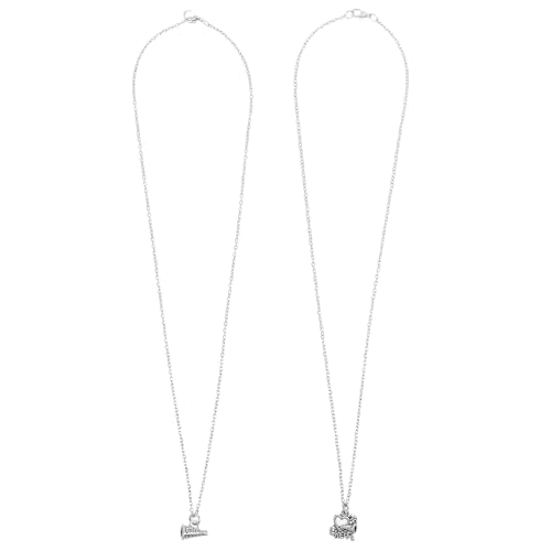 Toyvian 2-teilige Cheerleading-Halskette: Süße Cheerleading-Megaphon-Anhänger-Halskette – Cheerleader-Schmuck für Mädchen – Cheerleader-Accessoire für Teamgeist Toyvian 2-teilige Cheerleading-Halskette: Süße Cheerleading-Megaphon-Anhänger-Halskette – Cheerleader-Schmuck für Mädchen – Cheerleader-Accessoire für Teamgeist von Toyvian
