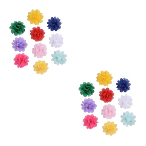 Toyvian 20 Stk Spinnende Blumenhaarspangen Haarnadel Haarspange Für Kinder Blumen-haarschmuck Hawaiianische Haaraccessoires Europäisch Und Amerikanisch Stoff Kopfbedeckung von Toyvian