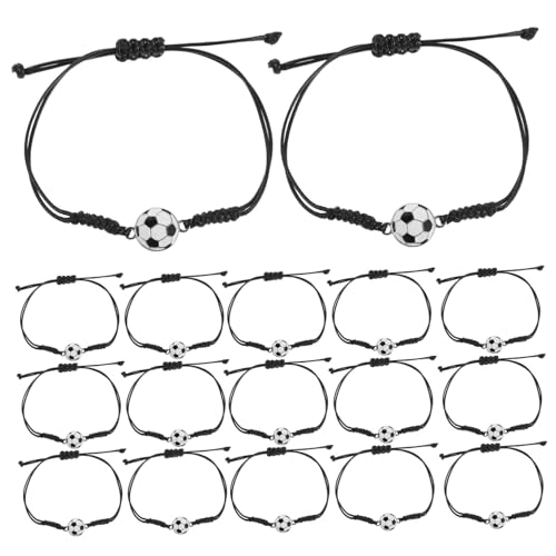 Toyvian 24 Handgewebte Sportarmbänder: Schmuck Für Männer, Frauen Und Teenager – Verstellbare Armbänder Aus Legierung – Gastgeschenke Und Für Sportpartys Toyvian 24 Handgewebte Sportarmbänder: Schmuck Für Männer, Frauen Und Teenager – Verstellbare Armbänder Aus Legierung – Gastgeschenke Und Für Sportpartys von Toyvian