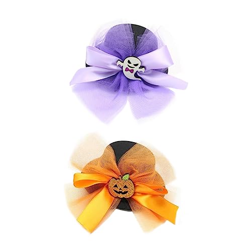 Toyvian 2Stücke Entzückende Halloween Bowler Haarklammern für Hochwertige Haarspangen Cosplay und Partys Langlebiges Zubehör mit Klassischem Design von Toyvian