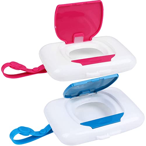 Toyvian 2pcs Baby-feuchttücher Lagerung Box Tragbare Spender Für Kinderwagen & Krippe Toyvian 2pcs Baby-feuchttücher Lagerung Box Tragbare Spender Für Kinderwagen & Krippe von Toyvian