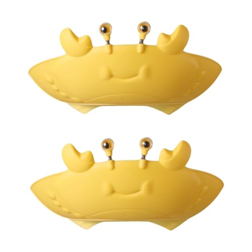 Toyvian 2stücke Cartoon Shampoo Duschhaube Für Junge Mädchen Wasserdichter Badehut Mit Ohr Und Augenschutz Aus Leichtem Für Shampoo Und Haarschnitt-erlebnisse Fröhlichem von Toyvian