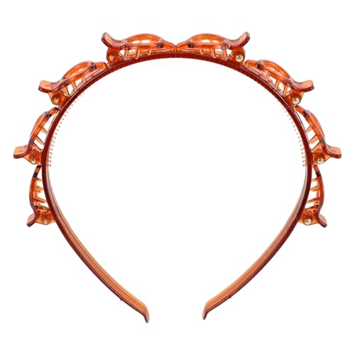 Toyvian 2stücke Haarnadel-stirnband Mit Clip Für Damen Kopfbedeckung Aus Atmungsaktivem Material Rutschfeste Haarreifen Für Sport Und Outdoor-aktivitäten Kopfschmuck Für Laufen Und von Toyvian