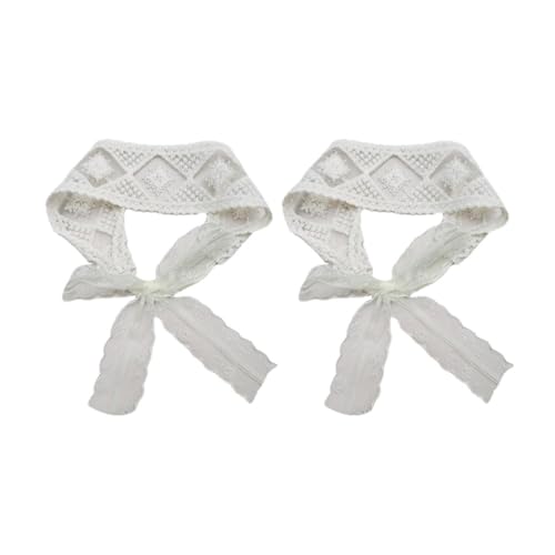 Toyvian 2stücke Haarschmuck Aus Baumwolle Mit Spitzen-design Hübsche Haarbänder Für Mädchen Accessoires Für Fotoshootings Geburtstagsfeiern Taufen Und Babypartys von Toyvian