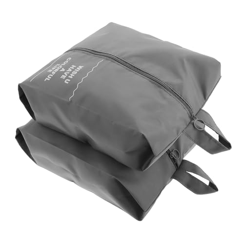 Toyvian 2stücke Schuh Tasche Faltbar Für Reisen Mit Griff Schuh Aufbewahrungstasche Tragbar Für Männer Und Frauen Organizer Mit Großem Fassungsvermögen von Toyvian