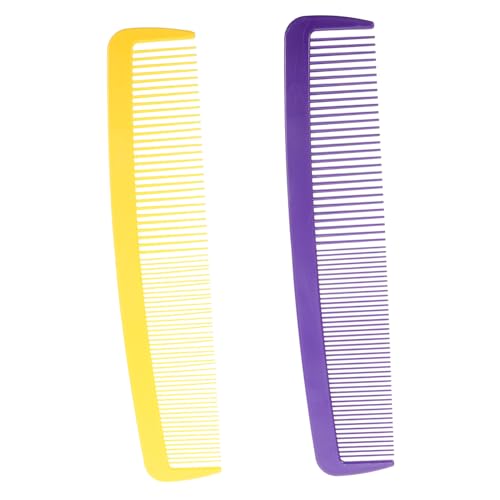 Toyvian 2stücke Übergroßer Clownkamm Für Karneval Cosplay Lustiger Bühnen-performance-requisit Riesiger Kamm Leuchtenden Farben Kostümzubehör Für Humorvolle Auftritte von Toyvian
