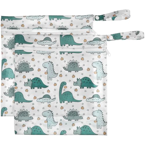 Toyvian 2stücke Wiederverwendbare Wickeltaschen Für Junge Mädchen Cartoon-Design Reißverschluss Für Reisen Und Schwimmen Aufbewahrungslösung Für Eltern von Toyvian