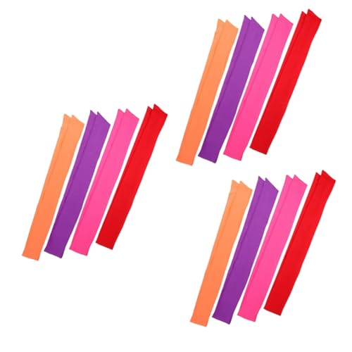 Toyvian 3 Sätze Kühles Haarband Im Sommer Schals Für Frauen Spa-stirnbänder Für Frauen Stirnband Haarzubehör Breite Stirnbänder Für Damen Dickes Stirnband Verknotet Stoff 4 Stück * 3 von Toyvian