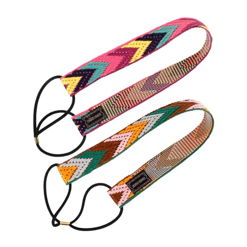 Toyvian 3 Sätze Stirnbänder Für Frauen Schweißabsorbierende Sport Haarbänder Für Yoga Fitness Und Outdoor Aktivitäten Vielseitig Kopfbedeckung Oder Maskenhalter 2 Stücke * 3 von Toyvian