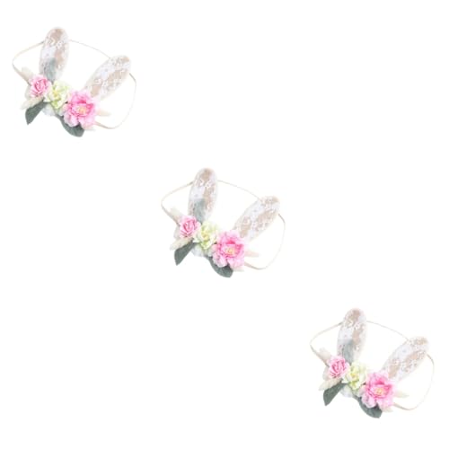 Toyvian 3 Stk Stirnband Für Kleinkinder Blumen-haarband-kopfbedeckung Geburtstag Blumen Tiara Kopftuch Für Kleinkinder Kopfbedeckungen Für Weihnachtsfeiern Haarschmuck Krone Baby Halloween von Toyvian