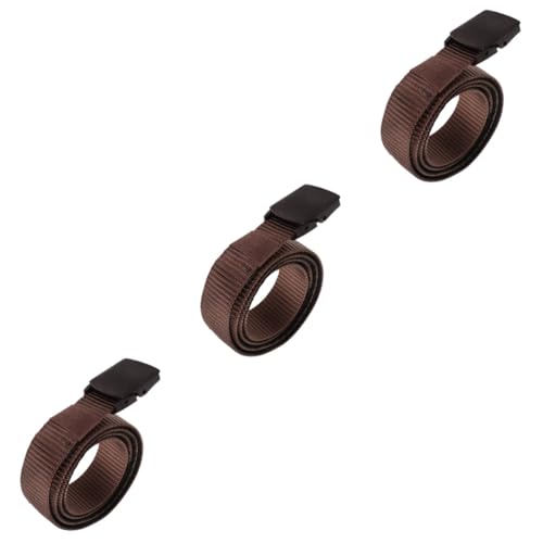 Toyvian 3 Stück Gürtel Reisebeutel Taille Geld Reisebund Schlüssel sicher Tasche verstecken versteckt Plus Kasse Plastik Kaffee von Toyvian