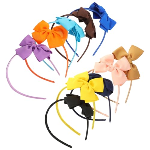 Toyvian 30 Stk Schleife Stirnband Kopfbogen Über Kreuz Geknotete Stirnbänder Bowknot-haarband Kopfbedeckung Aus Stoff Kind Kleines Mädchen Gerippter Gürtel Aus Polyester Requisiten von Toyvian