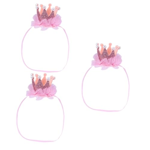 Toyvian 3St Stirnbänder für Mädchen elastisches Haarband Stirnband für Kleinkinder hair accessories haarband haarschmuck Haargummi -Stirnband Neugeborenes Stirnband Vielfalt von Toyvian