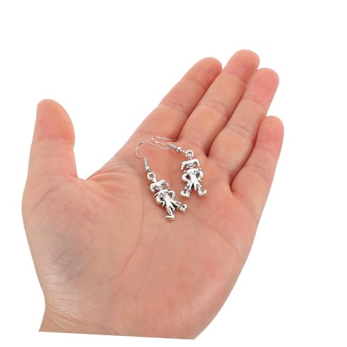 Toyvian 4paare Clown-ohrringe Für Frauen Flippige Kostüm-ohrringe Zirkus-accessoires Festival- Halloween-ohrschmuck Vintage- Mit Clown-anhänger Für Karneval Cosplay Und von Toyvian