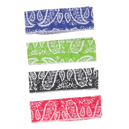 Toyvian 4 Stück Teiliges Haarschal aus Leichtem Atmungsaktivem Material Kühlender Dekorativer Haarband Sommer Schal für Damen Vielseitig für Alltag und Outdoor Sport Geeignet von Toyvian