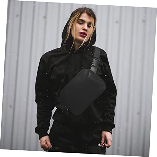 Toyvian 4 Stück Verstellbare wasserdichte Sport Gürteltasche für Damen und Herren Robuste Outdoor Bauchtasche mit Reißverschluss Multifunktionale Crossbody Brusttasche für Laufen Fitness von Toyvian