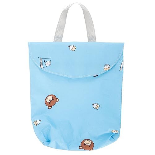 Toyvian 4 Stück Aufbewahrungstasche für Windeln Wickeltasche Tragetaschen-Organizer Handtaschen-Organizer Kosmetiktasche für die Reise Reise-Kosmetiktasche Babywindel-Organizer tragbar von Toyvian