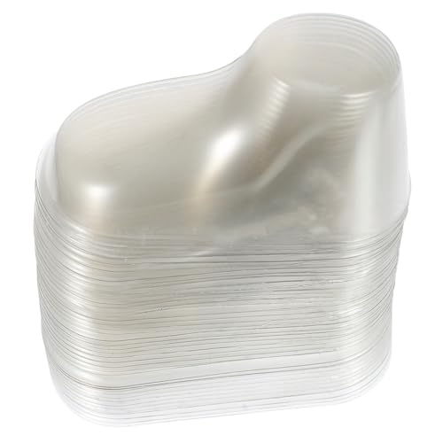 Toyvian 40 Stück Teiliges Transparenter aus Flexiblem PVC Stabile Babyschuhe und Socken Displayständer Langlebig Praktisch für Junge Mädchen schuhpflege und Aufbewahrung von Toyvian
