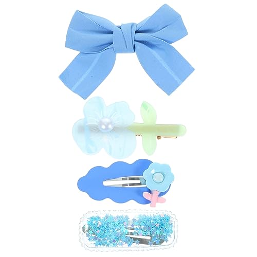 Toyvian 5 Sätze Haarspange Haarschmuck Kinder Dekor Cartoon-haarnadel Kinder Haarklammer Schleife Haarspange Haarschleife Stift Cartoon-haarspangen Tiara Fräulein Haarnadel Haar Niedlich von Toyvian