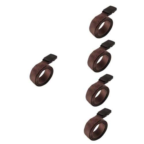 Toyvian 5 Stück Gürtel Schlüssel Beutel Tasche verstecken Kasse Taille Reisebund versteckt Plus Geld Plastik Kaffee von Toyvian