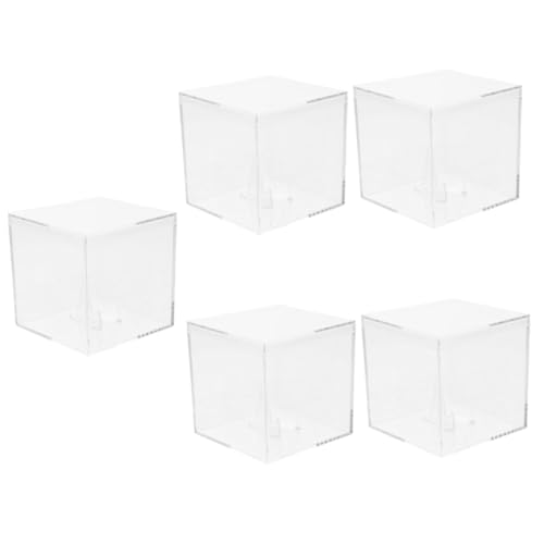 Toyvian 5stücke Guitar Pick Aufbewahrungsbox Transparentes Display Für Gitarren Picks Praktischer Organizer Für Musikinstrumenten-zubehör Für Gitarristen Und Zu Feiertagen von Toyvian