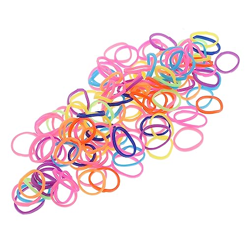 Toyvian 500 Stück Farbenfrohe Haargummis für Haustiere Elastische Gummibänder Multifunktionale Knoten für Hunde und Katzen für Anlässe und von Toyvian