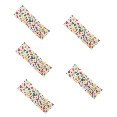 Toyvian 5st Schleife Stirnband Kleinkind Stirnband Neugeborene Bowknot Kopfbedeckung Kreuz Und Quer Neugeborenes Stirnband Elastisch Bandanas Für Kinder Baby Notwendigkeit Haar Stoff von Toyvian