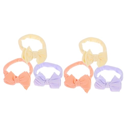 Toyvian 6 Stk Baby-Stirnband baby stirnbänder Haarschmuck für Babys Haargummi Haarband Stirnbänder für die Babyparty elastische Stirnbänder für Babys fein Kopfbedeckung schmücken Kleine von Toyvian