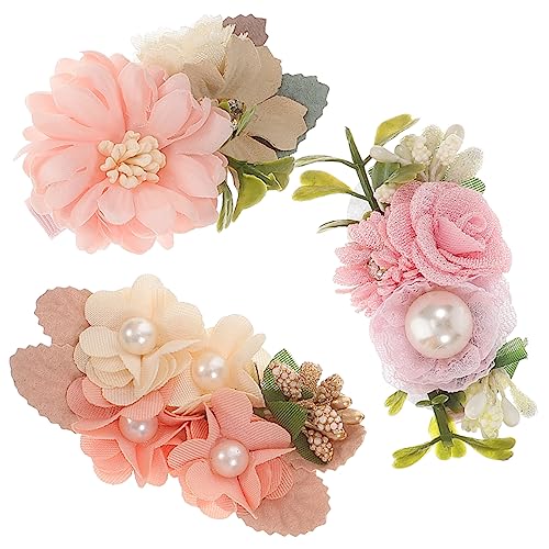 Toyvian 6 Stk Haarspange dekorative Haarspangen Weihnachtsdekoration Geschenke Haarklammer kleinkindclips Haarschmuck für Mädchen die Blumen schmücken Krawatte Haarnadel Fräulein von Toyvian