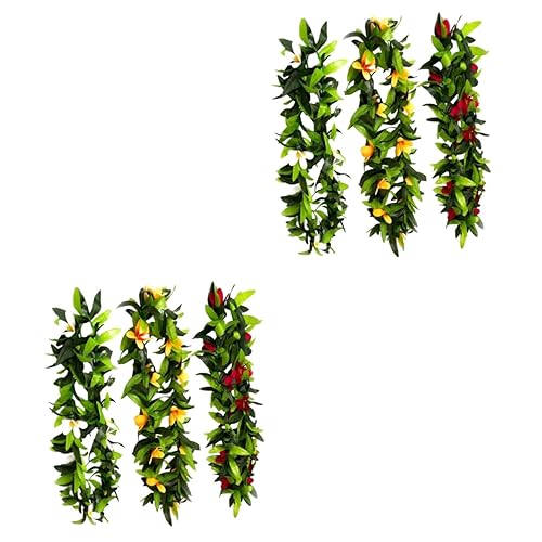Toyvian Haargummis 6 Stk Blumenstirnbänder Für Mädchen Stirnband Mit Blumenkrone Blumenmädchenkrone Floraler Kopfschmuck Hochzeit Braut Einstellen Haarband von Toyvian