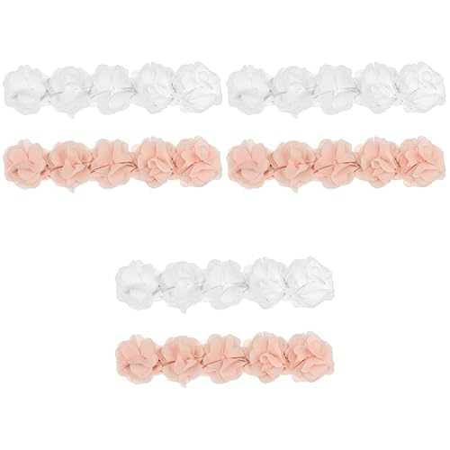 Toyvian 6 Stk Mädchen-säuglings-stirnband Kopftuch Mit Babyschleife Baby Mädchen Stirnband Baby Kopfschmuck Baby Blumen Stirnband Haargummis Für Kleinkinder Krawatte Kleine Zubehör von Toyvian