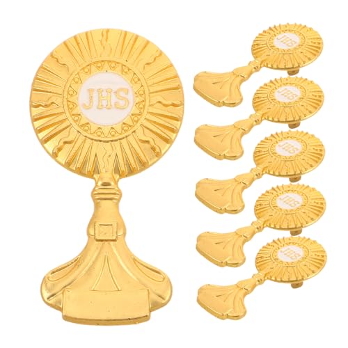 Toyvian 6stücke Kruzifix-anstecknadeln Christliche Brosche Für Erstkommunion Anstecknadel Abzeichen Für Damen Und Herren Katholische Religiöse Kleidung Pullover Mantel Dekoration Toyvian 6stücke Kruzifix-anstecknadeln Christliche Brosche Für Erstkommunion Anstecknadel Abzeichen Für Damen Und Herren Katholische Religiöse Kleidung Pullover Mantel Dekoration von Toyvian