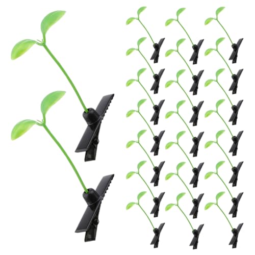 Toyvian Charming Hair Styling 70-teiliges Bohnen-haarspangen-set Bezauberndes Blumen- Und Gras-haarspangen-set Für Mädchen von Toyvian
