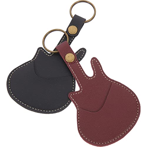 Toyvian 8 STK Aufbewahrungstasche auswählen Taschen für Gitarrenpicks Halter für gitarrenpickel Koffer für Gitarrenplektren Plektrum Tasche für Gitarrenplektren Gitarren-Pick-Organizer von Toyvian