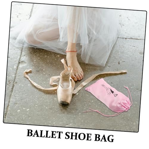 Toyvian Ballettschuhbeutel Kordelzug Beutel Leichtes Reiseetui Für Spitzenschuhe Ballettschläppchen Mädchen Tanzzubehör Organisator Toyvian Ballettschuhbeutel Kordelzug Beutel Leichtes Reiseetui Für Spitzenschuhe Ballettschläppchen Mädchen Tanzzubehör Organisator von Toyvian