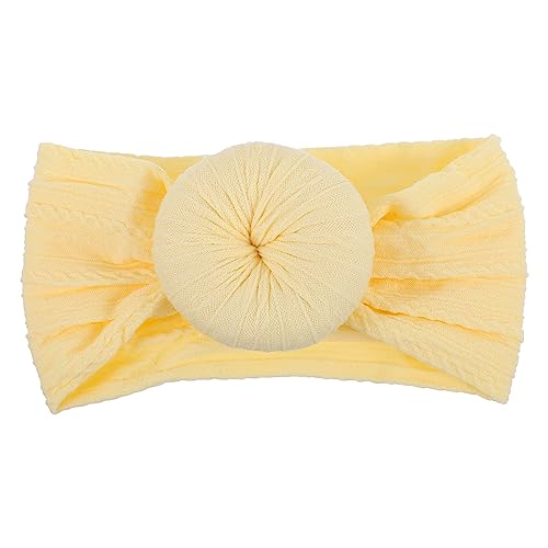 Toyvian Knoten Stirnband Für Neugeborene Als Kopftuch Haarband Für Junge Mädchen Sanft Und Dehnbar Als Turban Oder Mütze von Toyvian