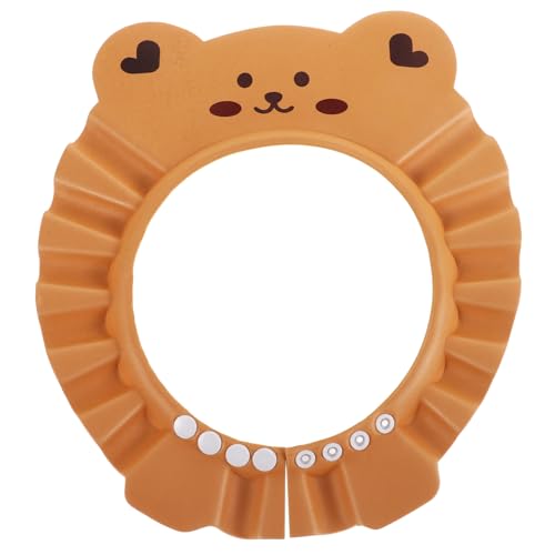 Toyvian Duschhaube Für Junge Mädchen Haarwaschschutz Wasserdichtes Visier Zum Waschen Verstellbarer Shampoo-schutz Aus Eva-material Mit Cartoon-design von Toyvian