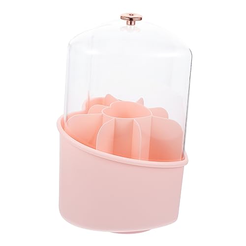 Toyvian Herzförmiger Make-up Pinselhalter Mit Deckel Praktischer Organizer Für Schreibtisch Und Kosmetik Für Stifte Und Schönheitsprodukte Leicht Und Stabil von Toyvian