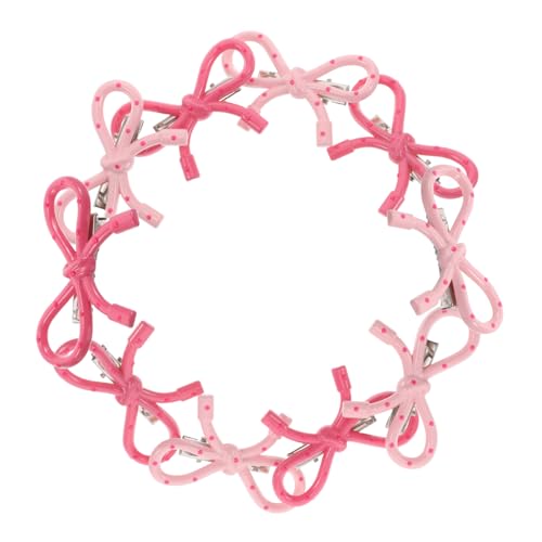 Toyvian 10stücke Schleifen-haarspangen Kleine Haarspange Mit Schleife Clip Für Mädchen Und Frauen Dünn Und Modisch Süße Haar-accessoires Für Kleinkinder von Toyvian