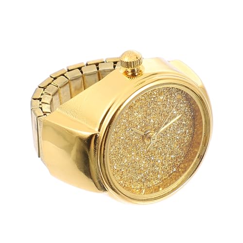 Toyvian Fingeruhr Ring Damen Herren Schlicht Glitzernd Modisch Verstellbar Geburtstag Neujahr Schmuckaccessoire Toyvian Fingeruhr Ring Damen Herren Schlicht Glitzernd Modisch Verstellbar Geburtstag Neujahr Schmuckaccessoire von Toyvian