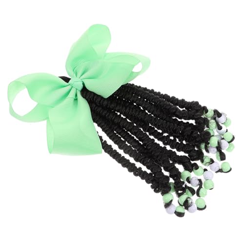 Toyvian Geflochtener Pferdeschwanz Haarverlängerung Mädchen Bogen Perücke Leicht Modisch Vielseitig Frisur Zubehör von Toyvian