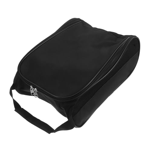 Toyvian Golfschuhtasche Reise Sportschuhträger Mit Reißverschluss Sneaker Tragetasche Zubehör Mit Belüftung Für Tees Socken Herren Und Damen von Toyvian
