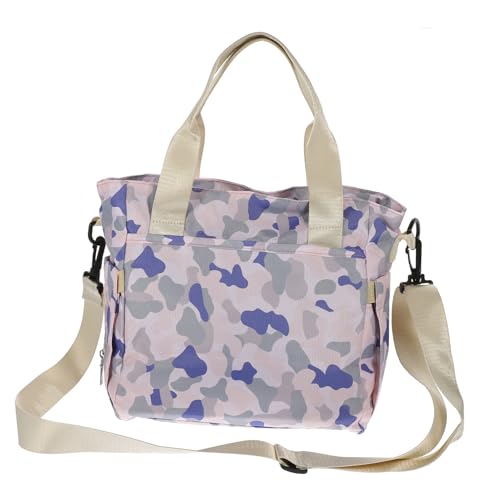 Toyvian Große Wickeltasche Für Eltern Multifunktional Als Handtasche Oder Umhängetasche Im Blauen Camouflage-Design Für Und Alltag von Toyvian