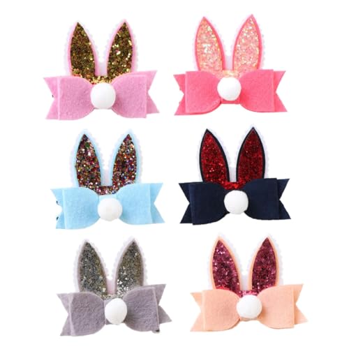 Toyvian Haarnadel-set Für Kinder Und Mädchen 6-teilig Haarspangen Mit Schleife Und Ohren in Grau Ming Hellgrau Für Partys Den Täglichen Gebrauch Toyvian Haarnadel-set Für Kinder Und Mädchen 6-teilig Haarspangen Mit Schleife Und Ohren in Grau Ming Hellgrau Für Partys Den Täglichen Gebrauch von Toyvian